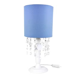 Abajur Madeira Cristais Ursinhos Quarto Bebê Infantil Menino