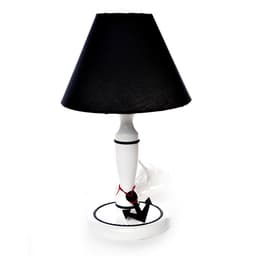 Abajur Madeira Marinheiro Quarto Bebê Infantil - Bivolt