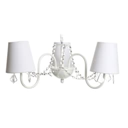 Lustre 3L Corrente Cristais Arcos Quarto Bebê Infantil Menina Menino