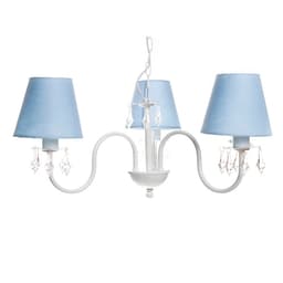 Lustre 3L Pingente Pião Quarto Bebê Infantil Menino