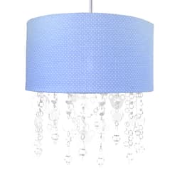 Lustre Tubular Cristais Ursinhos Quarto Bebê Infantil Menino