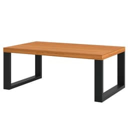 Mesa de Centro Pernambuco Freijó e Preta 90 cm