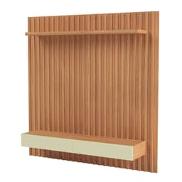 Painel para TV até 65 Polegadas Kira 2 GV Freijó e Off White 178 cm