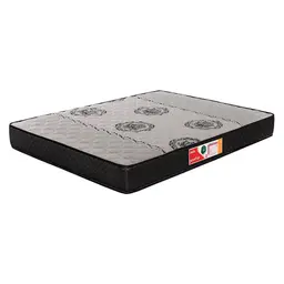 Colchão Casal Jade Espuma D45 (18x138x188) Cinza e Preto