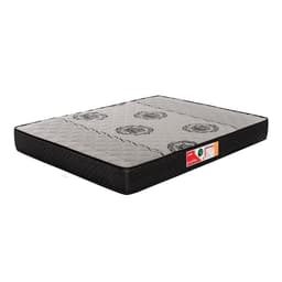 Colchão Casal Jade Espuma D45 (20x138x188) Cinza e Preto