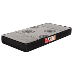 Colchão Solteiro Jade Espuma D45 (18x88x188) Cinza e Preto