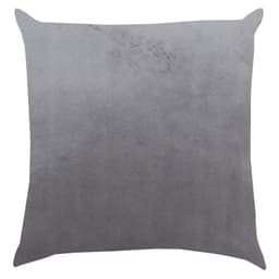 Almofada Quadrada Maia Veludo Cinza 43x43 cm