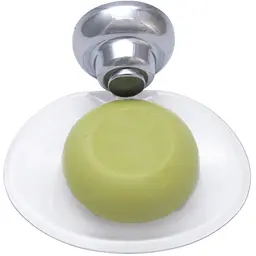 Suporte Porta Sabonete Saboneteira De Parede Alumínio Abs