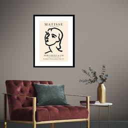 Quadro Abstract Art Matisse - 60x48cm