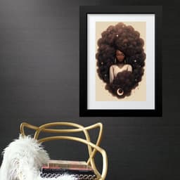 Quadro Black Power Dos Sonhos - 60x48cm