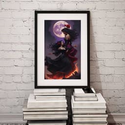 Quadro Ciganas Lua Cheia - 60x48cm