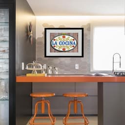 Quadro Decorativo Para Cozinha Horizontal - 60x48cm