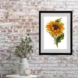 Quadro Deorativo Girassol - 60x48cm