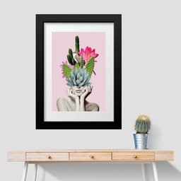 Quadro Florescendo Ideias - 60x48cm