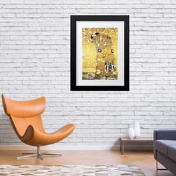 Quadro Gustavo Klimt - O Abraço - 60x48cm