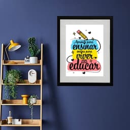 Quadro Homenagem Professores - 60x48cm