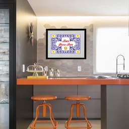 Quadro Horizontal Bar Doce Bar - 60x48cm