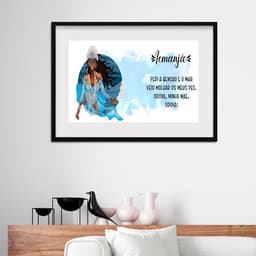 Quadro Horizontal Iemanjá - 60x48cm