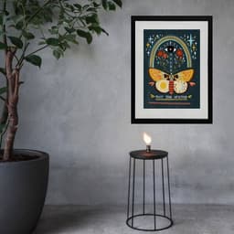 Quadro Místico Borboleta - 60x48cm