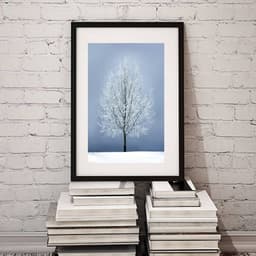 Quadro Minimalista Árvore - 60x48cm