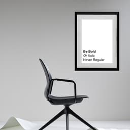 Quadro Minimalista Para Escritório - 60x48cm