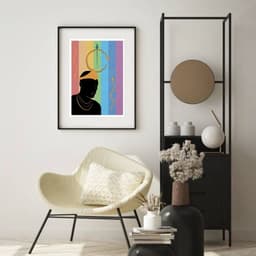 Quadro Oxumaré Orixá - 60x48cm