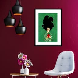 Quadro Segura Coração - 60x48cm