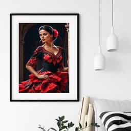 Quadro Umbanda Cigana Pombagira - 60x48cm