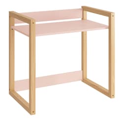 Mesa Escrivaninha Infantil Zoe Rosa Fosco - Reller