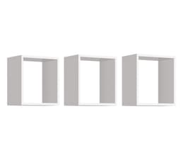 Nicho Aéreo para Quarto Infantil Juju Branco Brilho - MoveisAqui