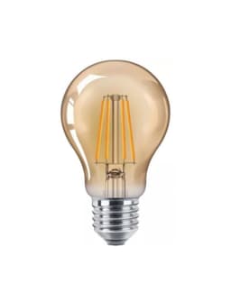 Lâmpada de Filamento LED A60 4W Âmbar 2200K Bivolt Retrô