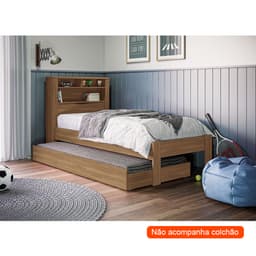 Bicama com Baú Invicta Jatobá