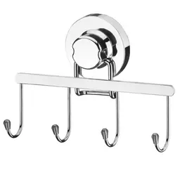 Cabideiro Ganchos com Ventosa Suporte Multiuso para Pendurar