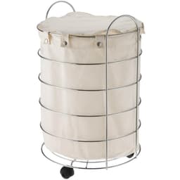 Cesto Para Roupa Aramado  Tulipa 56cmX36cm Cesto Com Saco Cr