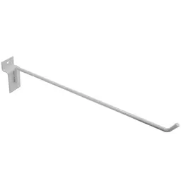 Expositor Canaletado 25cm Gancho Cabide Simples para Lojas S