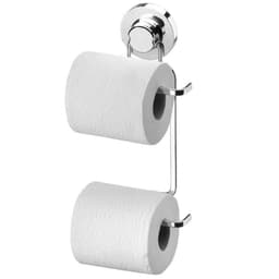 Porta Papel Higiênico com Ventosa Duplo Suporte Papeleira pa