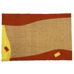 Capacho Pintado 40x60 cm Mel Claro 140991 Apaeb