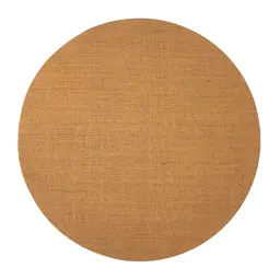 Tapete Natural Redondo Sisal (150x150cm) Mesclado