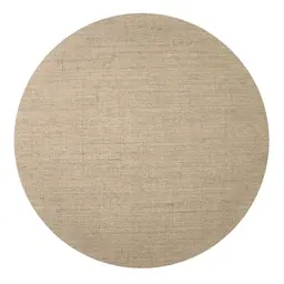 Tapete Natural Redondo Sisal (150x150cm) Polar