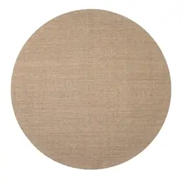 Tapete Natural Redondo Sisal (200x200cm) Kapa