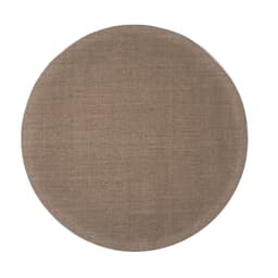 Tapete Natural Redondo Sisal (250x250cm) Camelo