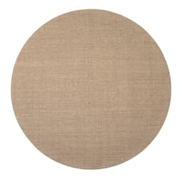 Tapete Natural Redondo Sisal (250x250cm) Kapa