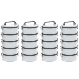 Conjunto 20 Marmitas Térmicas Marmitex Termoprato Tekcor 1,5