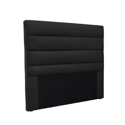 Cabeceira Casal La Italiana Veludo Preta