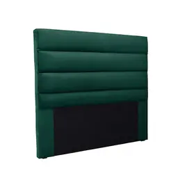 Cabeceira Casal La Italiana Veludo Verde