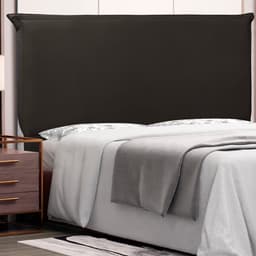 Cabeceira Casal Veneza Poliuretano Marrom