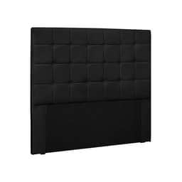 Cabeceira Casal Verona Poliuretano Preta