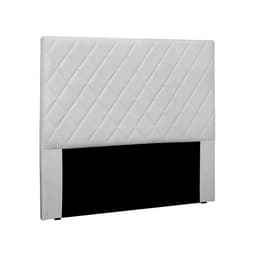 Cabeceira King Esmeralda Poliuretano Branca