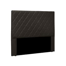 Cabeceira King Esmeralda Poliuretano Marrom