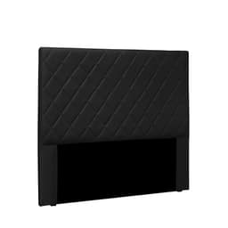 Cabeceira King Esmeralda Poliuretano Preta